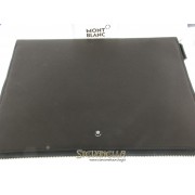MONTBLANC Meisterstuck Selection porta tablet/documenti saffiano tortora 109635